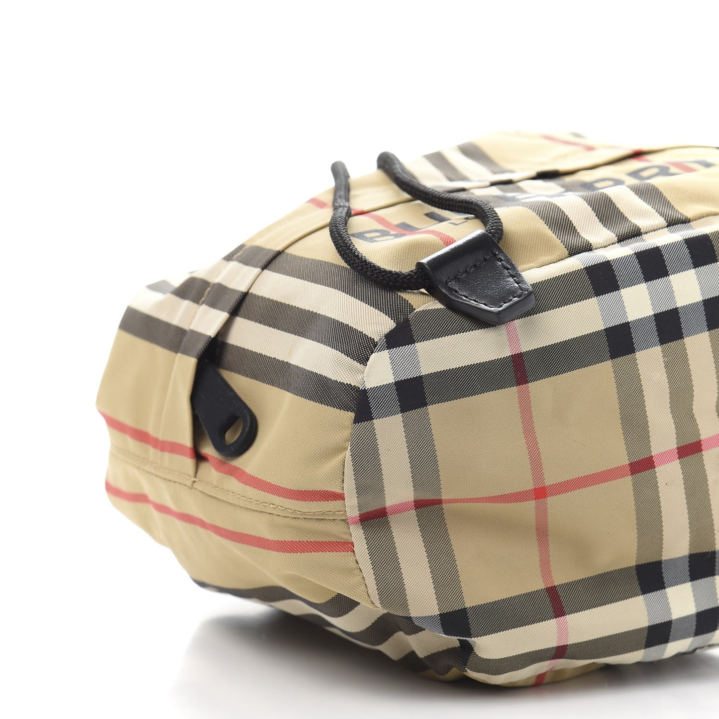 Econyl Icon Stripe Phoebe Drawcord Pouch Archive Beige