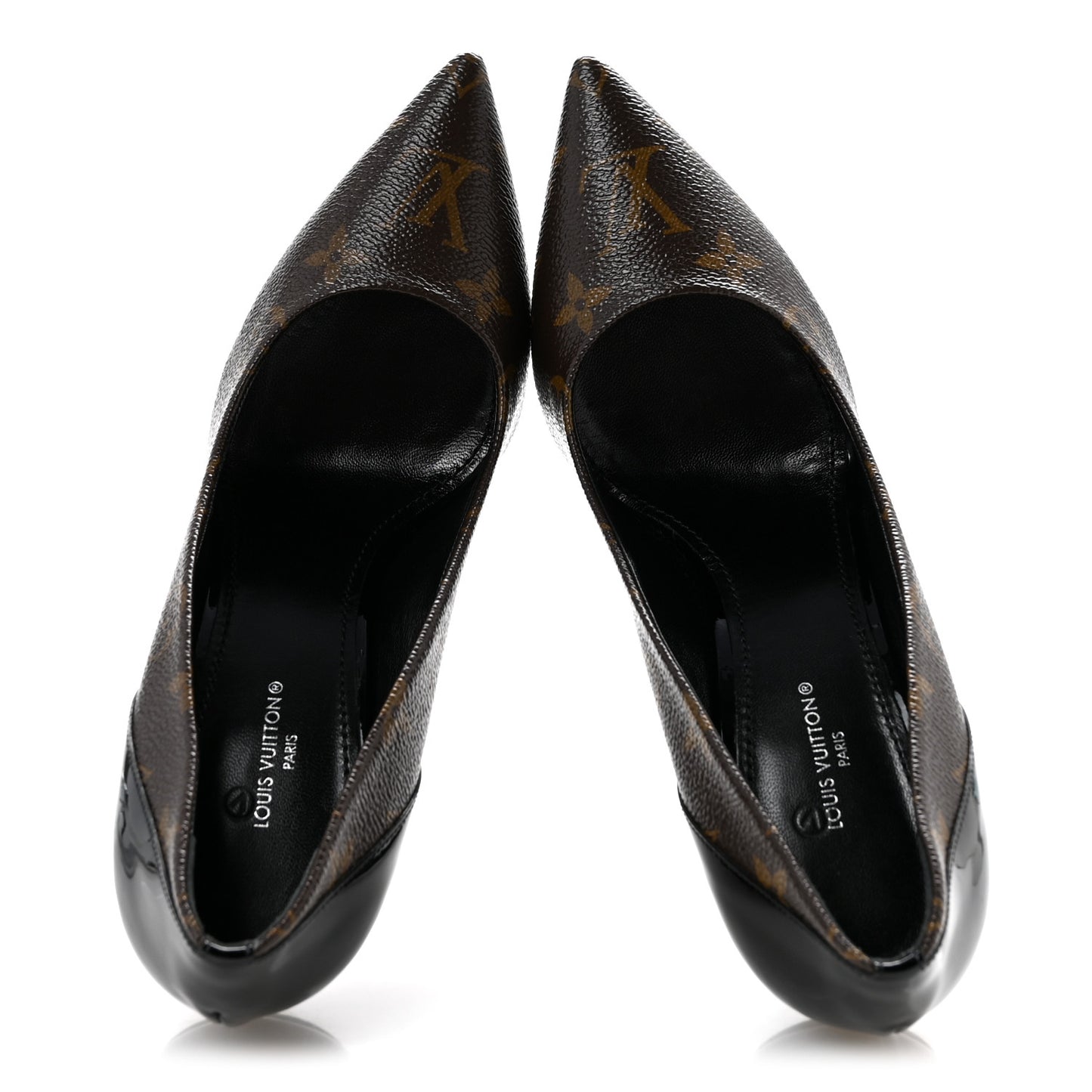 Monogram Cherie Pumps 38 Black