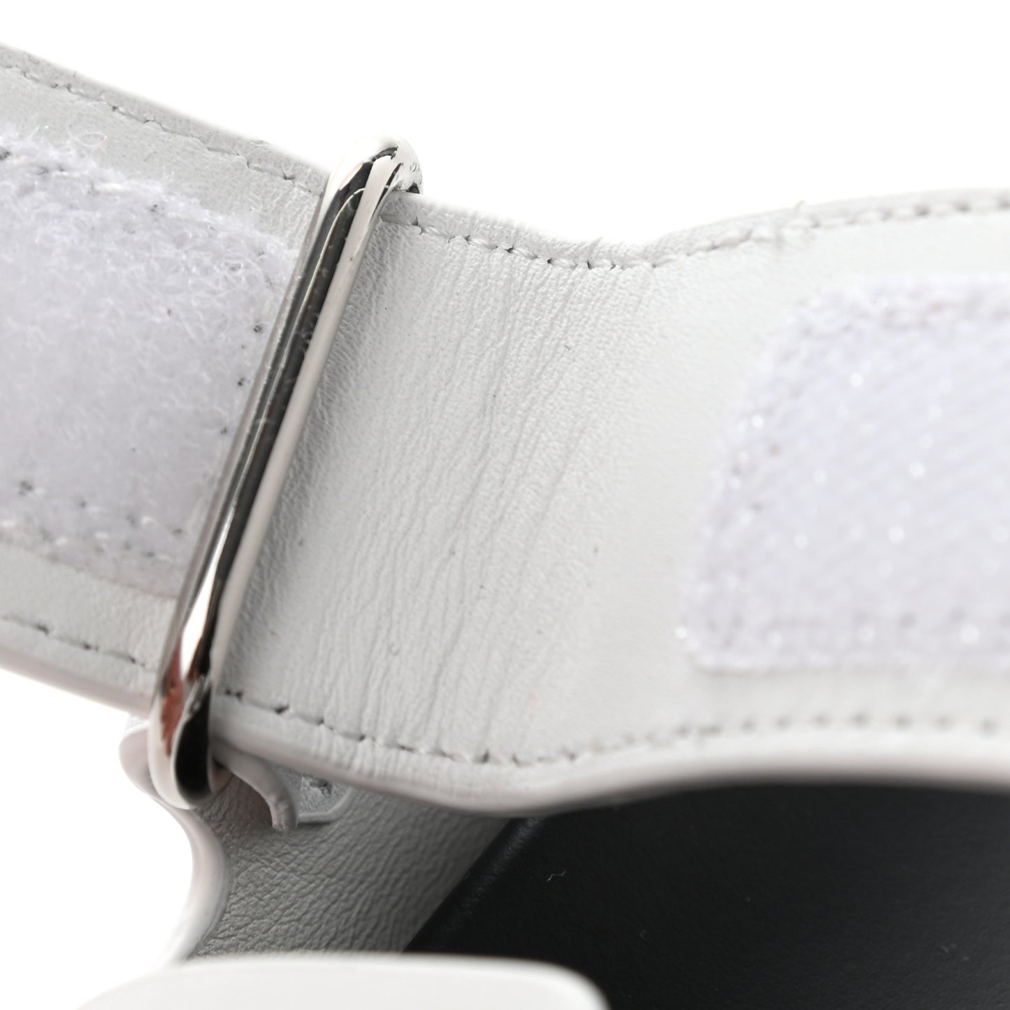 Calfskin Womens Chypre Sandals 36 White