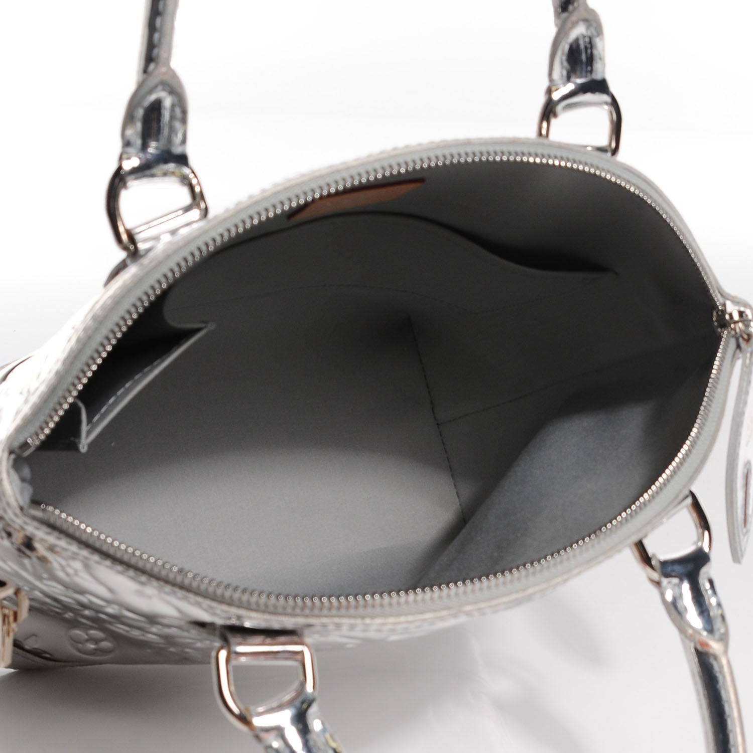 Louis Vuitton Monogram Miroir Lockit Silver 5 of 7
