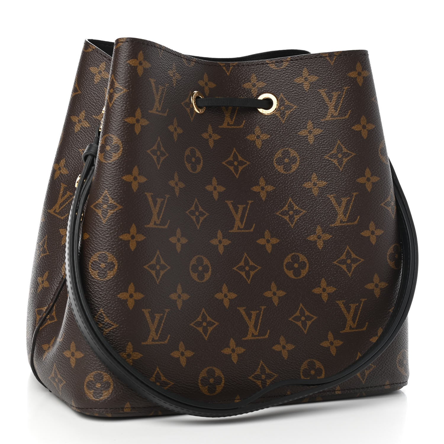 Louis Vuitton Monogram Neonoe MM Black 3 of 8