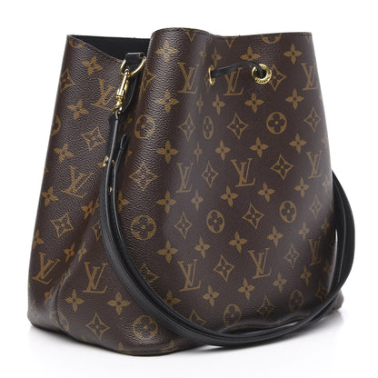 Louis Vuitton Monogram Neonoe MM Black 3 of 13