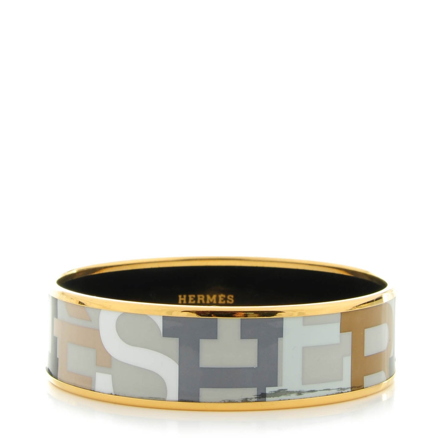 Enamel Printed Medium Capitales 70 Bracelet