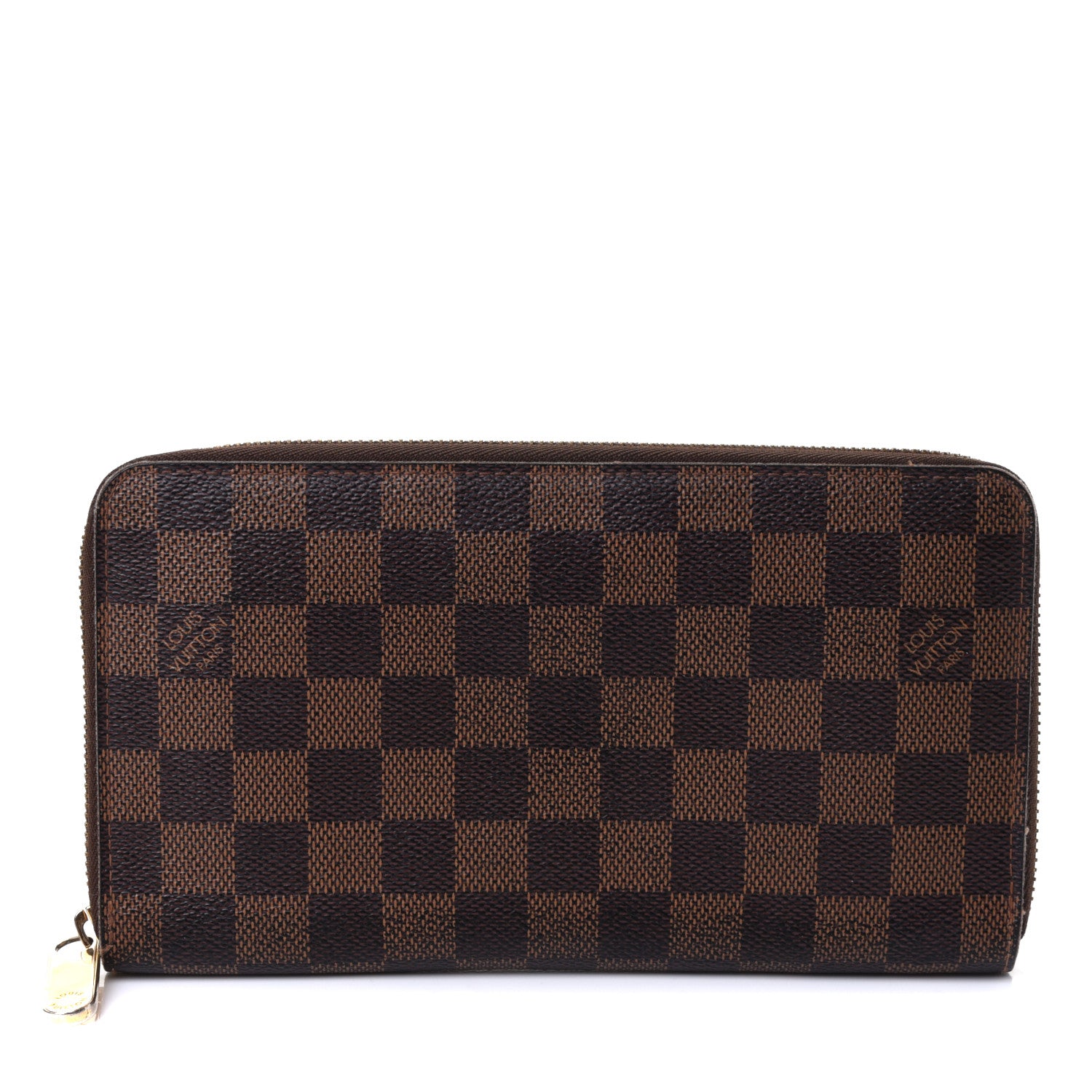 Louis Vuitton Damier Ebene Zippy Organizer Wallet 1 of 5