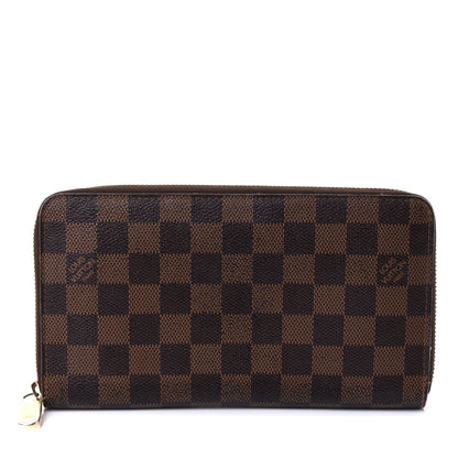 Louis Vuitton Damier Ebene Zippy Organizer Wallet 1 of 5