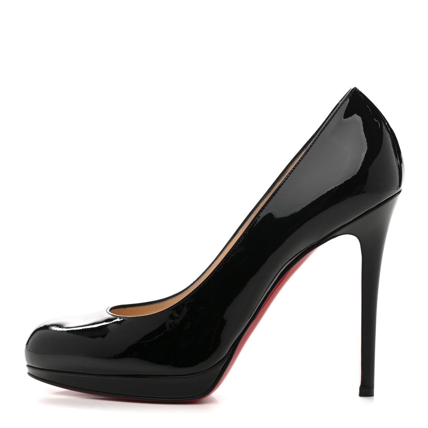 Christian Louboutin Patent New Simple 120 Pumps 39 Black 1 of 8