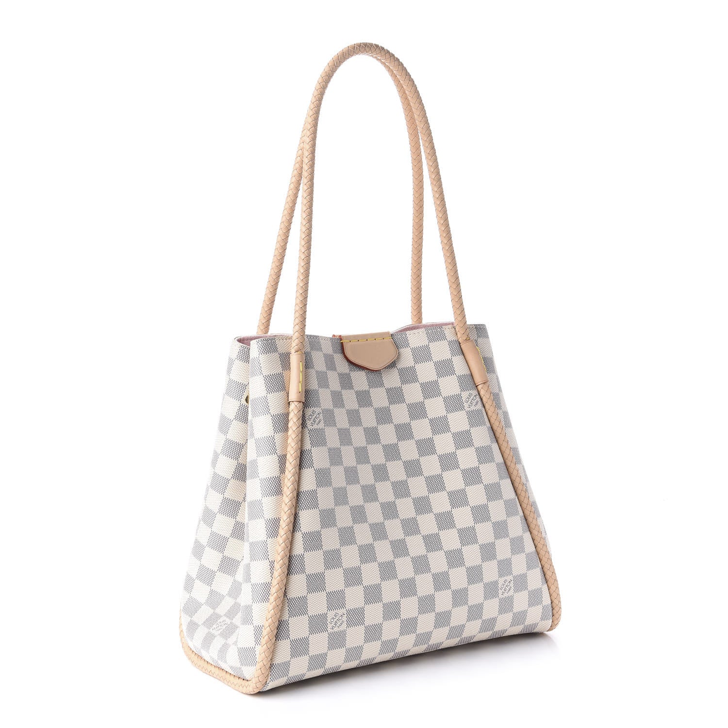 Louis Vuitton Damier Azur Propriano Rose Ballerine 3 of 10
