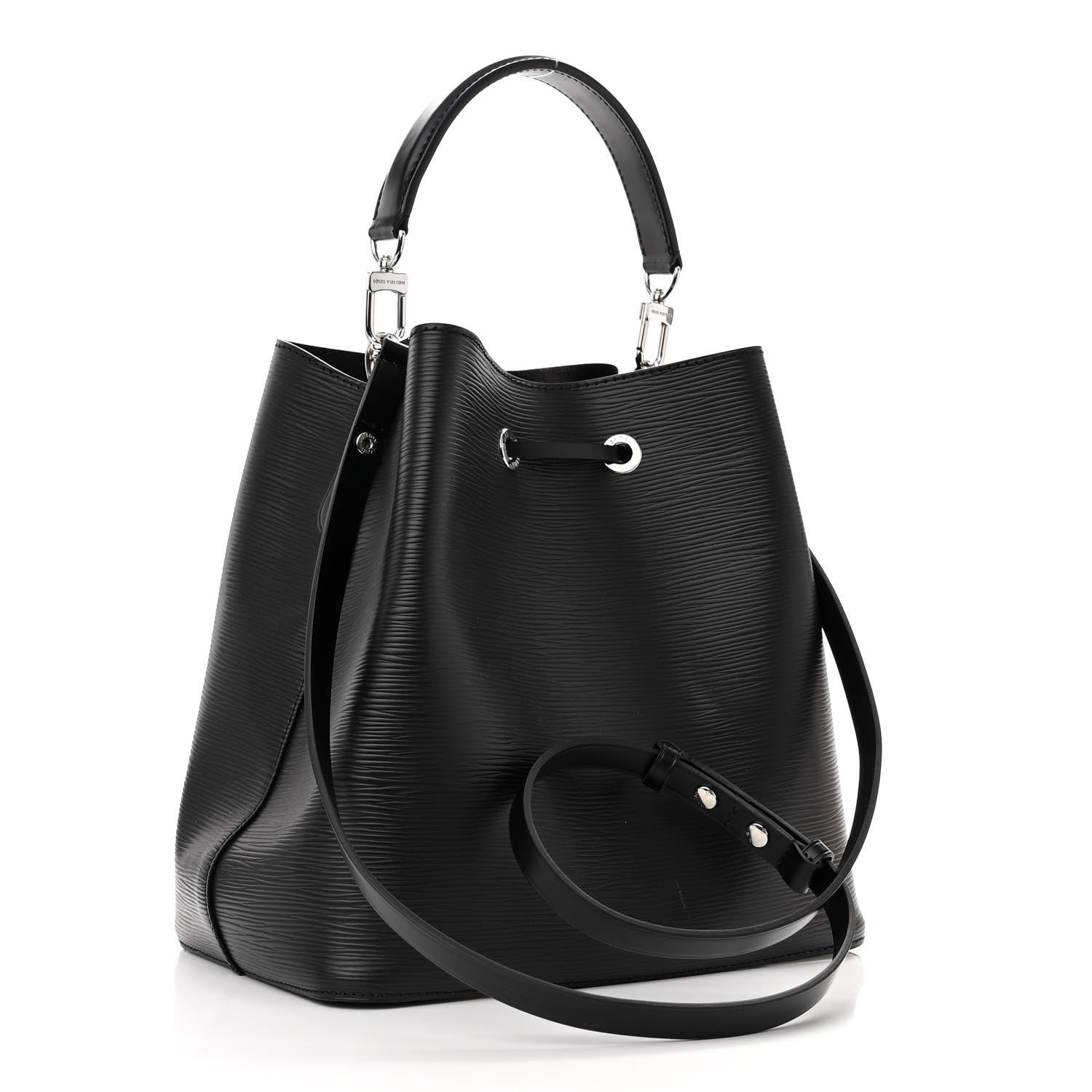 Louis Vuitton Epi NeoNoe MM Black 3 of 11