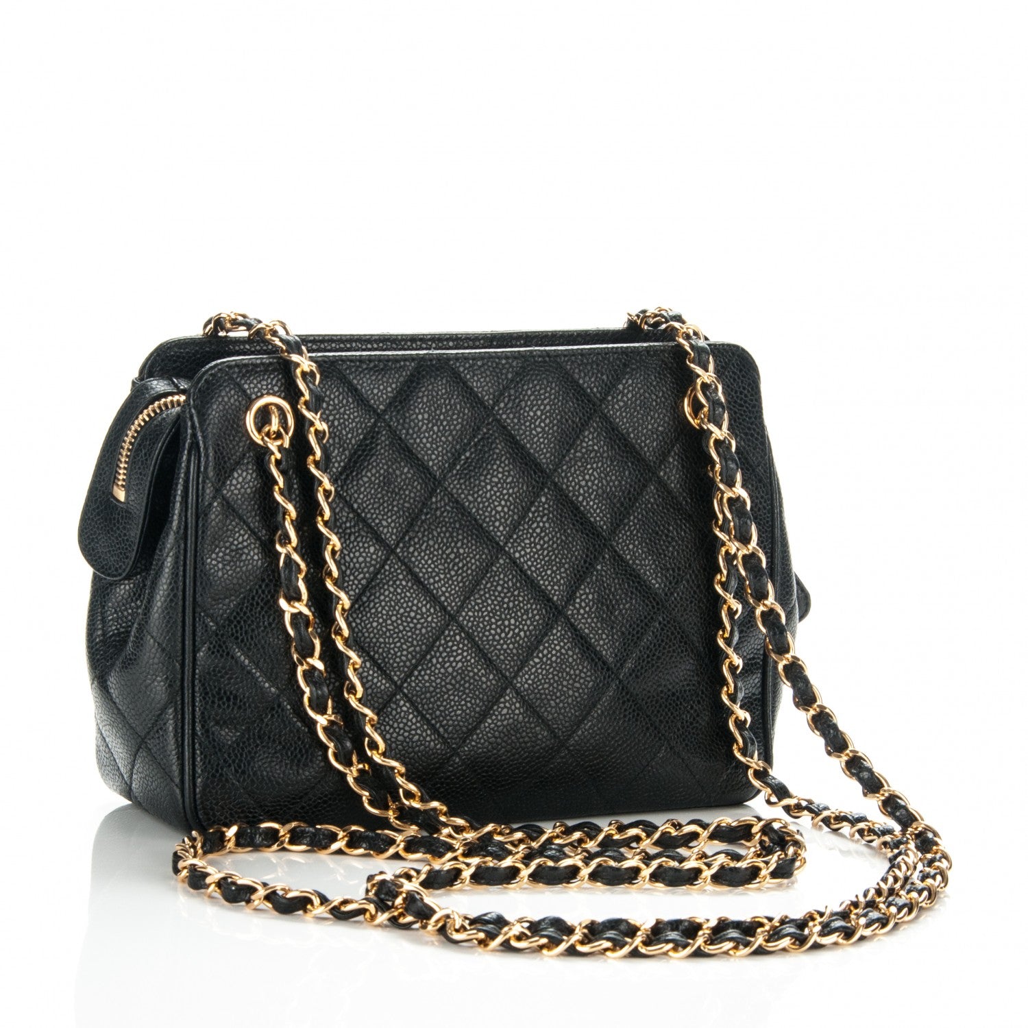 Chanel Caviar Quilted Camera Case Black 3 of 7