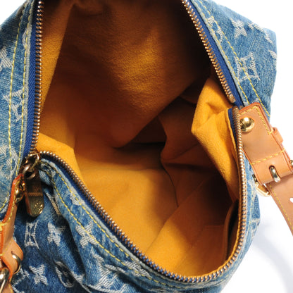 Louis Vuitton Denim Baggy GM Blue 5 of 7