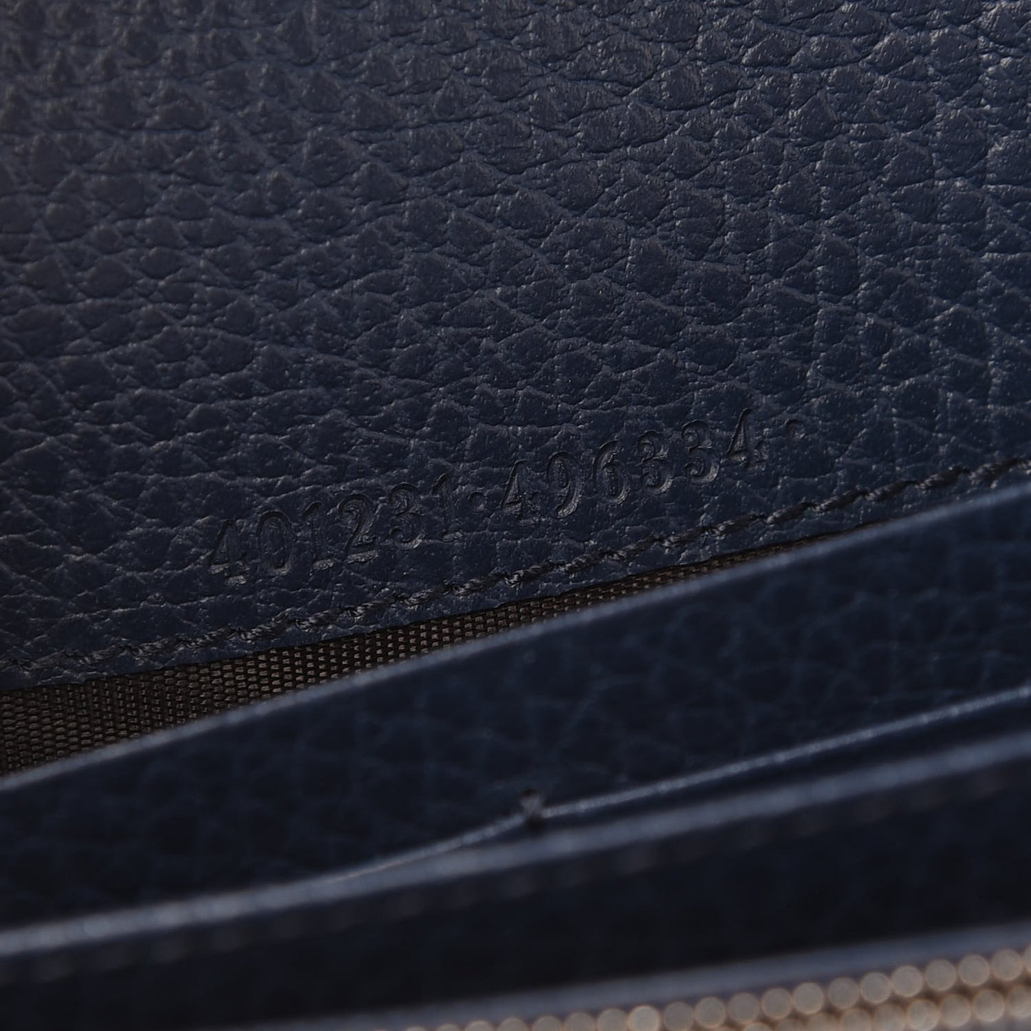 Dollar Calfskin Crystal Mini Dionysus Chain Wallet Blue Agata Black Diamond