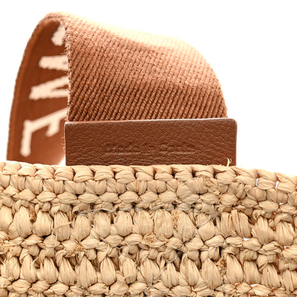 Loewe Raffia Paulas Ibiza Fold Shopper Tote Natural Tan 7 of 11