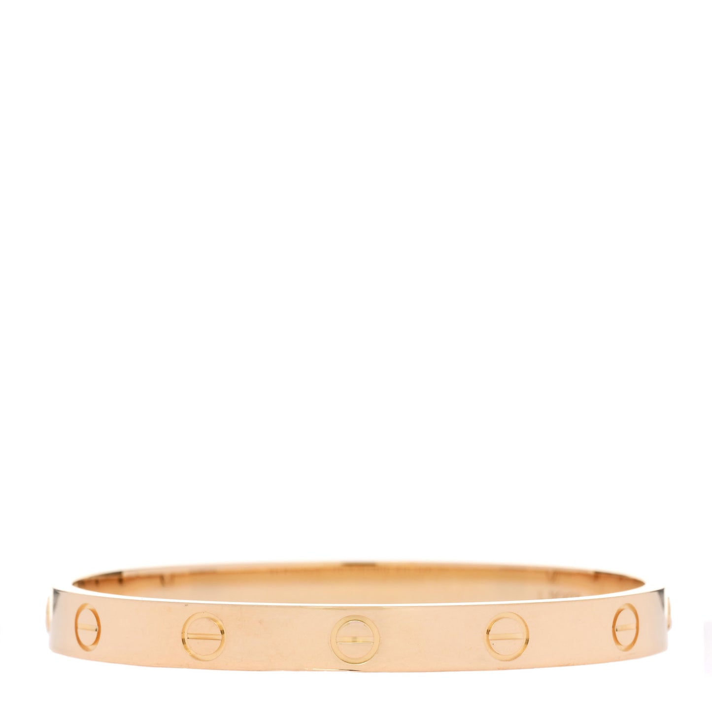 18k Yellow Gold LOVE Bracelet 16