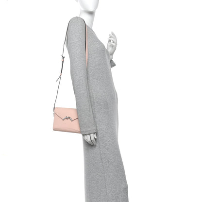Moynat Carat Calfskin Gabrielle Reporter Shoulder Bag Petal 2 of 9