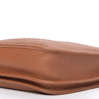 Hermes Taurillon Clemence Evelyne III GM Gold 7 of 11