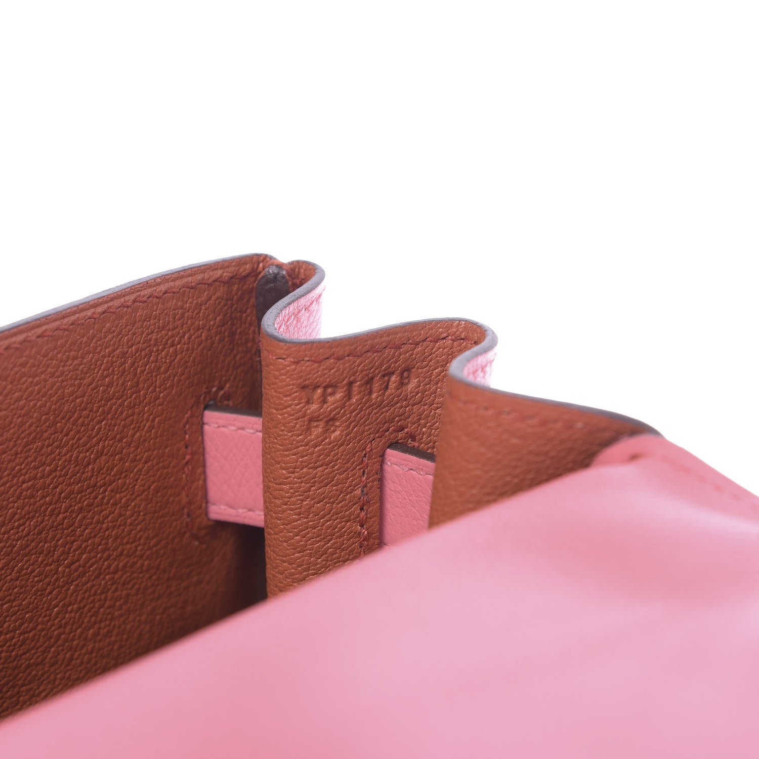 Hermes Evercolor Verso Kelly Retourne 32 Rose D'ete Terre Battue 7 of 11