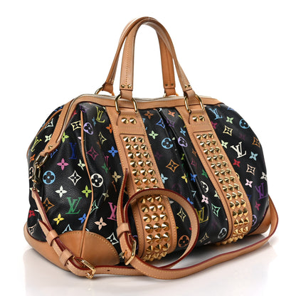 Louis Vuitton Monogram Multicolor Courtney GM Black 3 of 10
