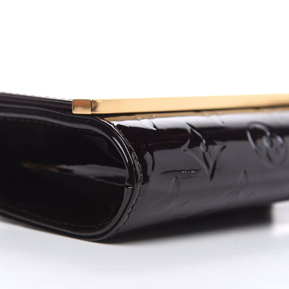 Louis Vuitton Vernis Ana Clutch Amarante 7 of 11