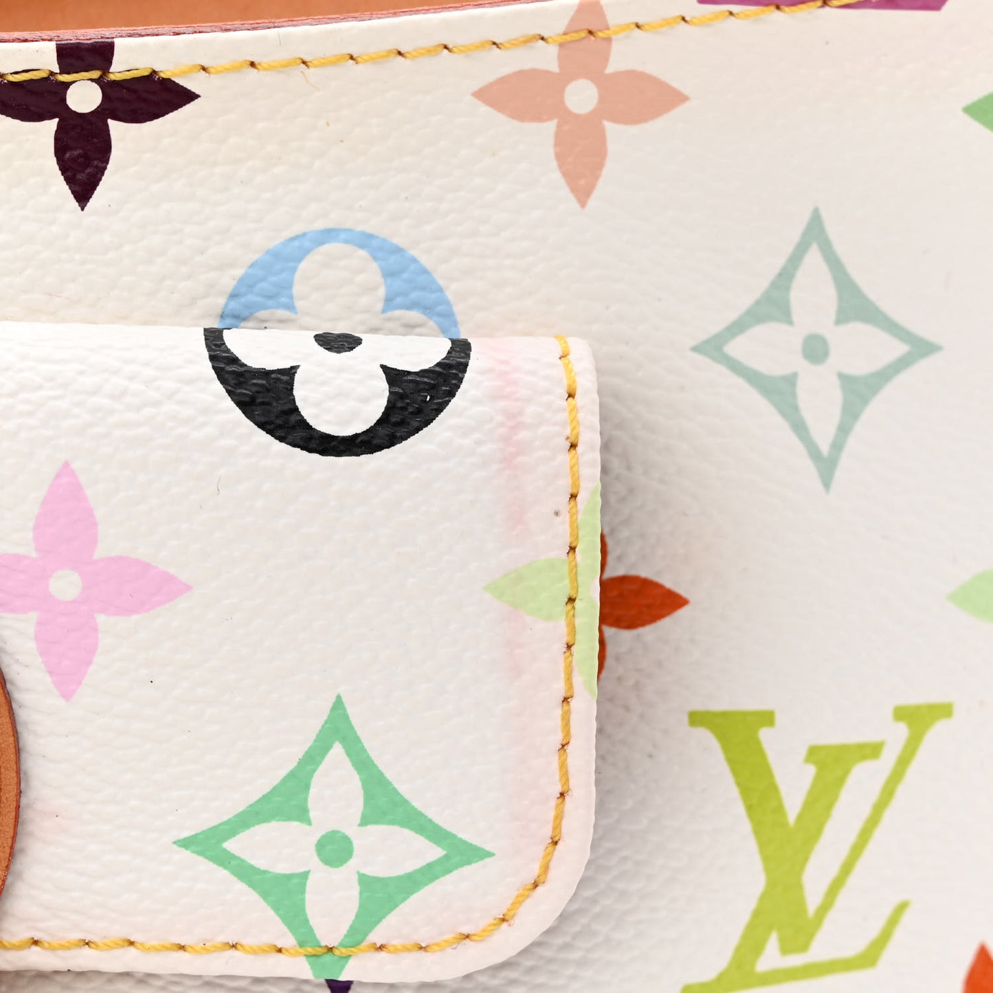 Monogram Multicolor Eliza White