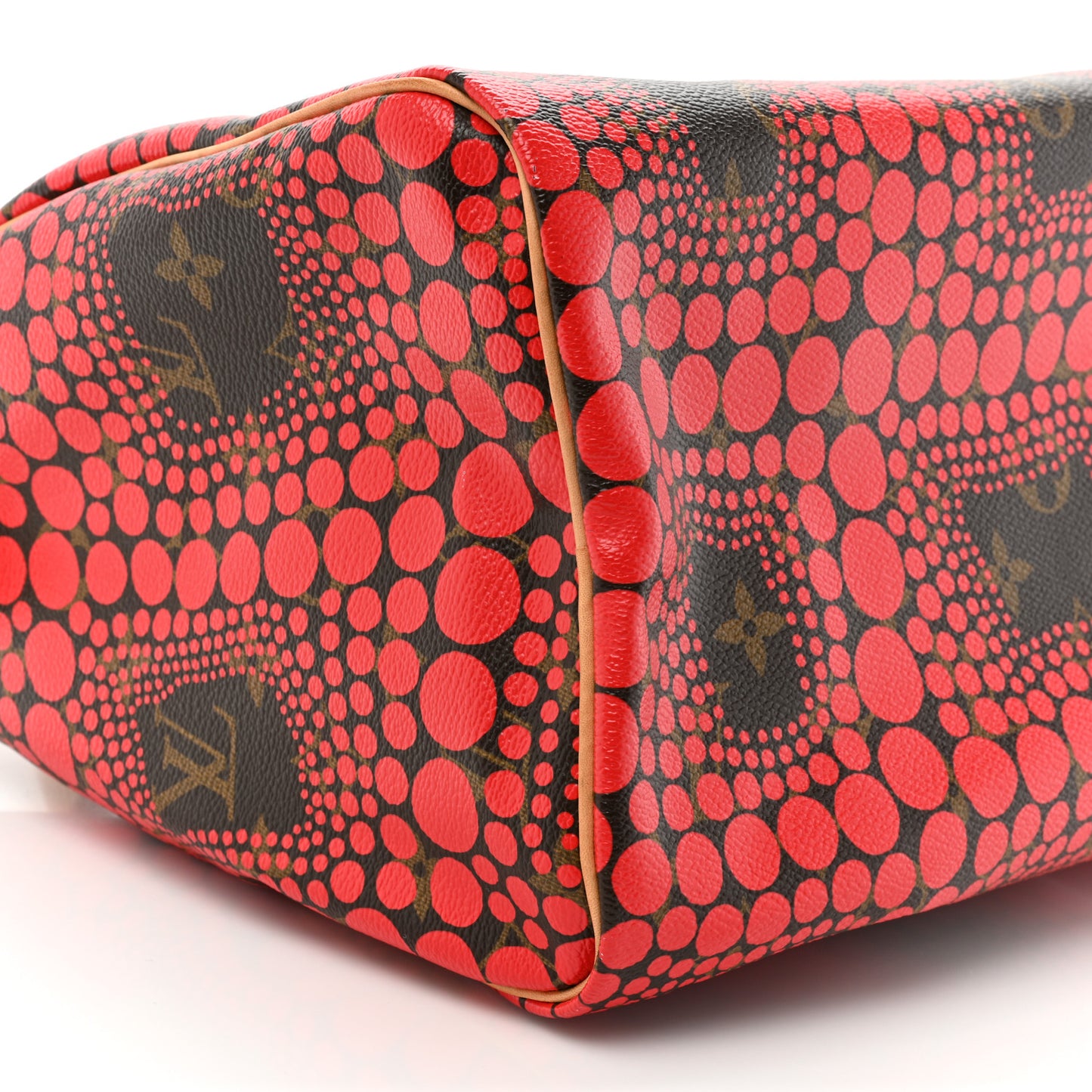 Monogram Kusama Town Speedy 30 Red