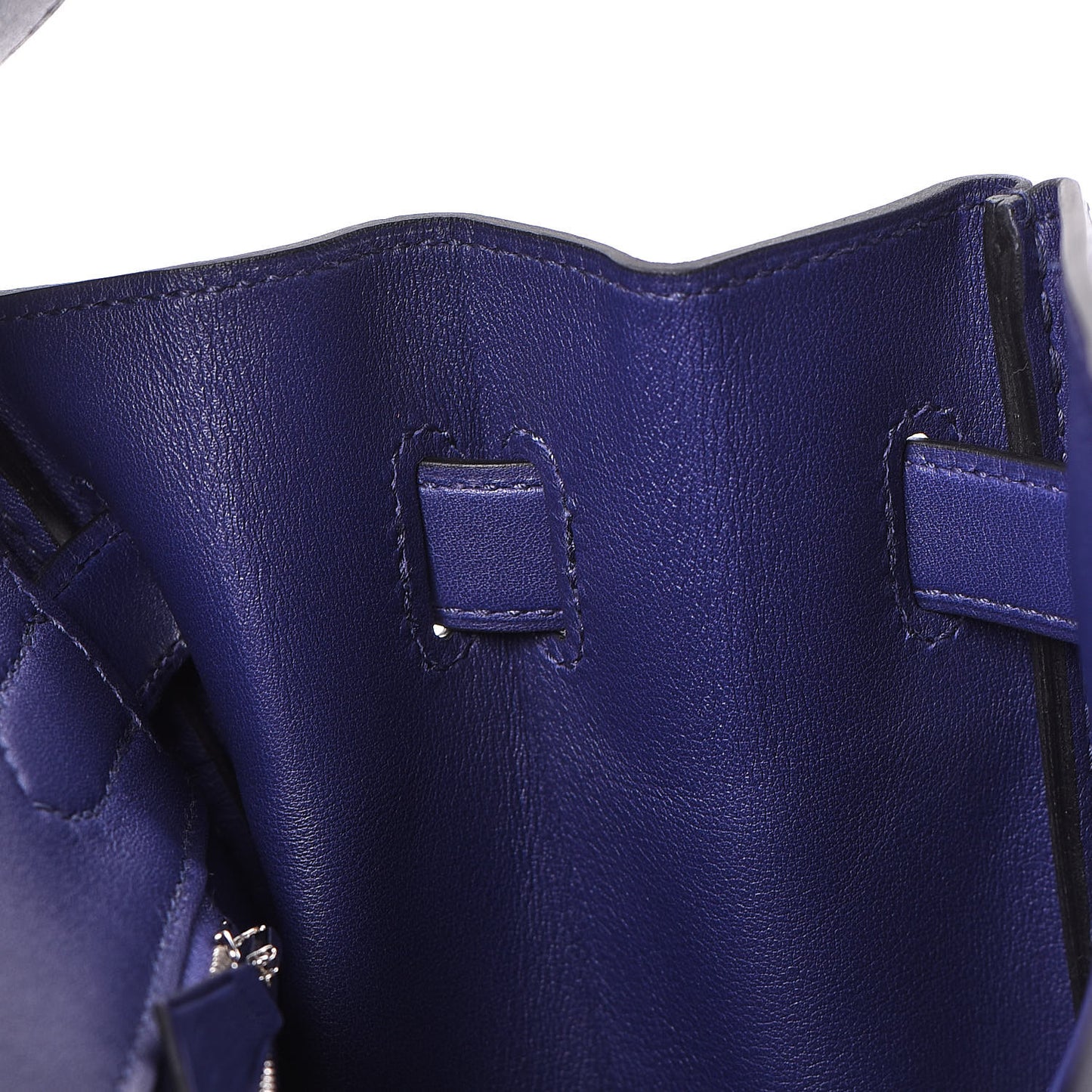 Swift Epsom Tressage Birkin 30 Bleu Encre Bleu Du Nord Gold