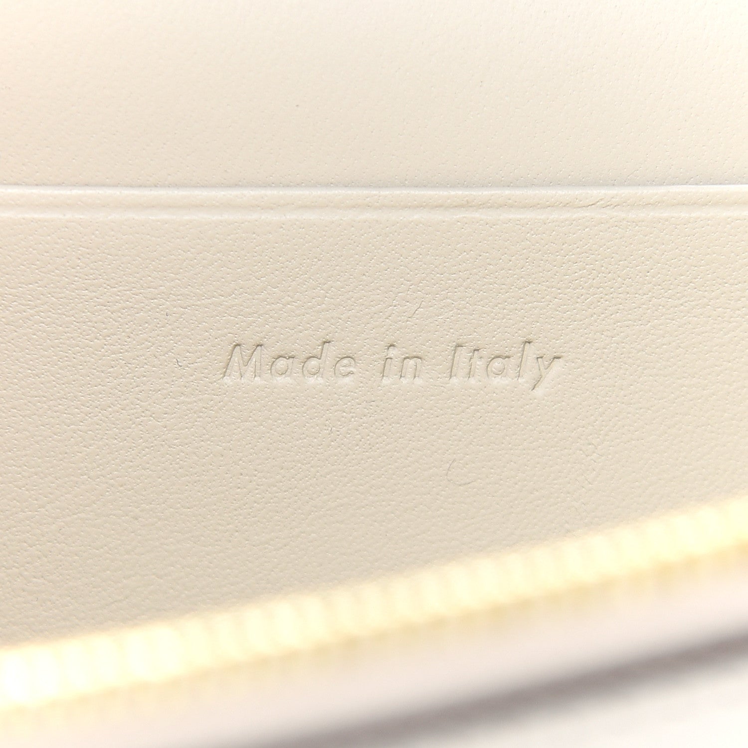 Celine Smooth Lambskin Frame Evening Chain Clutch Grey Storm 7 of 9