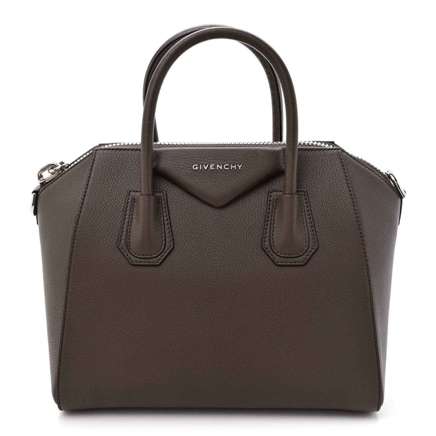 Givenchy Sugar Goatskin Small Antigona Heather Grey 1 of 12