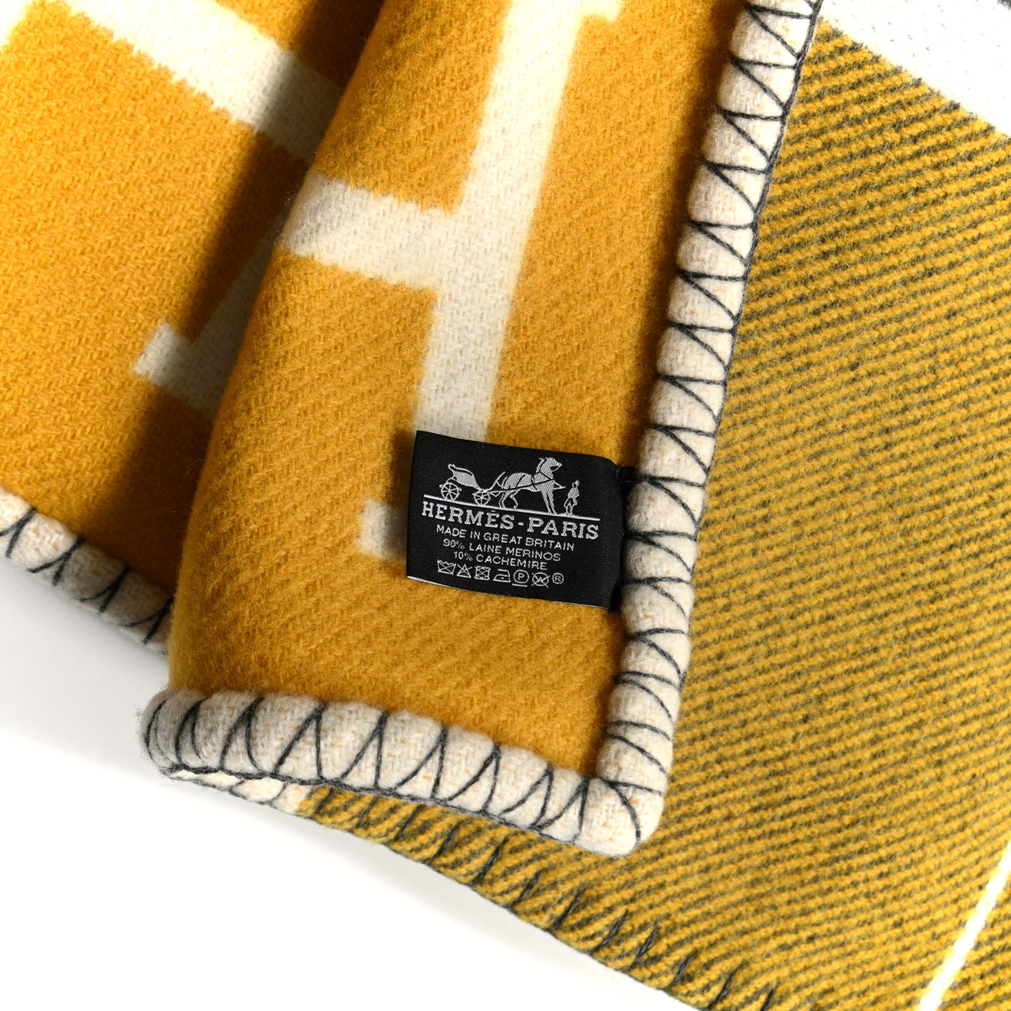 Wool Cashmere Avalon III Blanket Gris Soleil