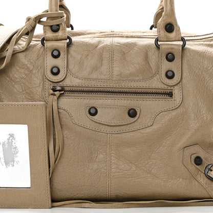 Balenciaga Agneau Classic Hardware Maxi Twiggy Latte Beige 8 of 22