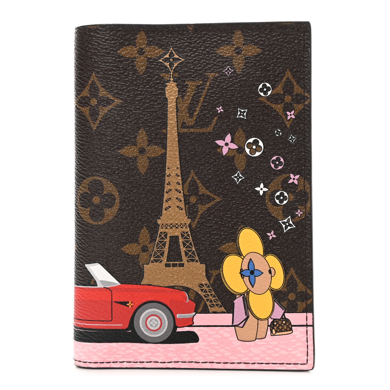 Louis Vuitton Monogram 2019 Christmas Animation Passport Cover Rouge 1 of 8