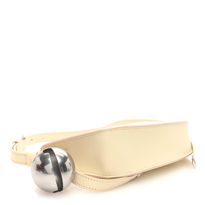 Burberry Calfskin Mini Shield Sling Bag Pearl 4 of 10