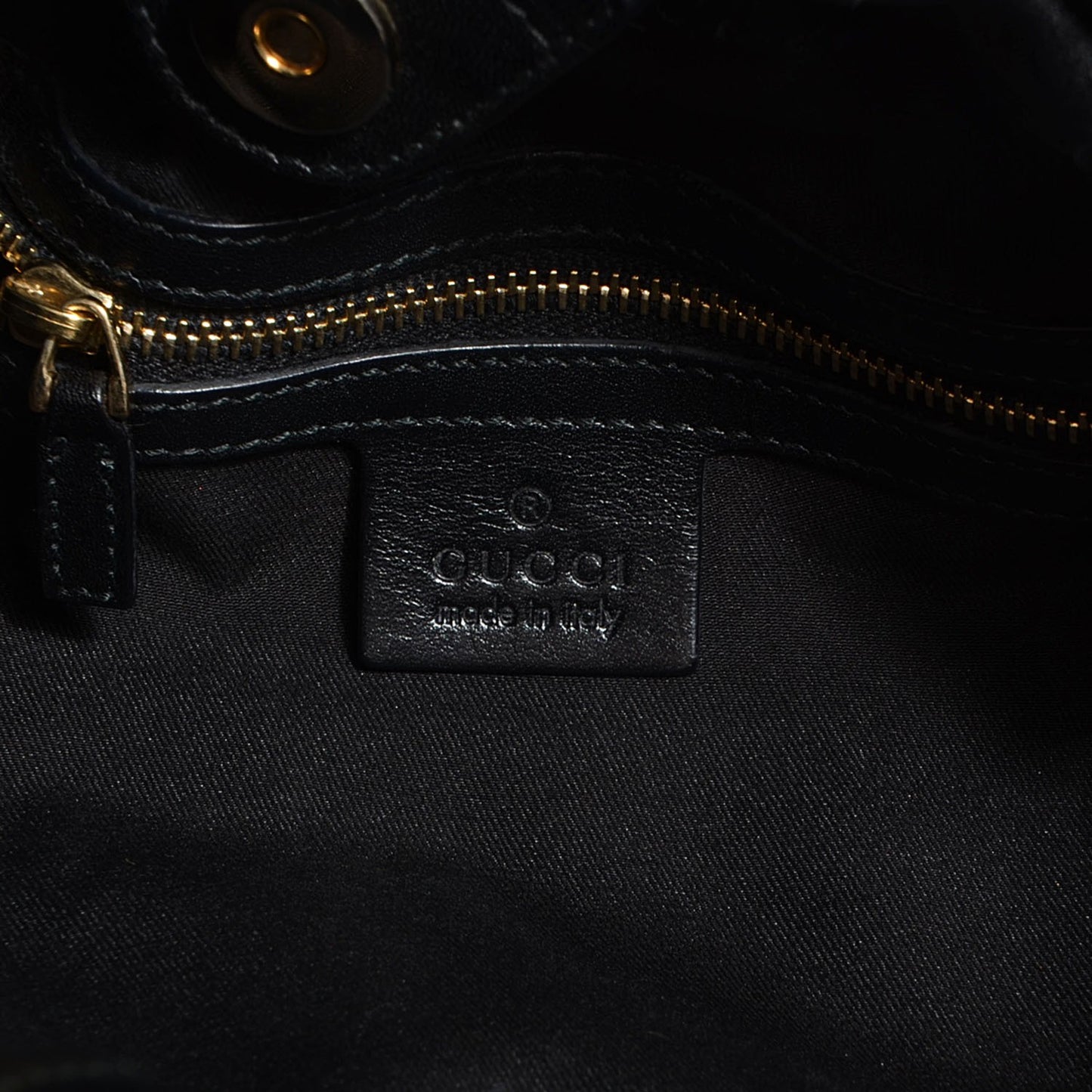 Monogram Studded Pelham Medium Tote Black