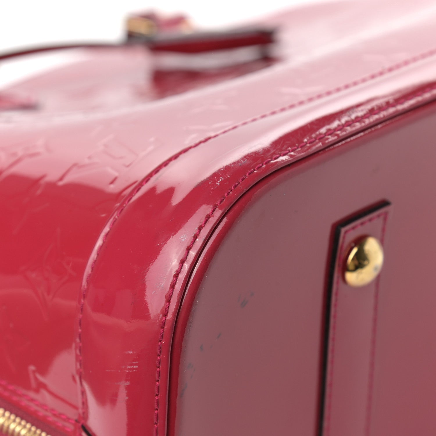Louis Vuitton Vernis Alma GM Rose Indien 7 of 15