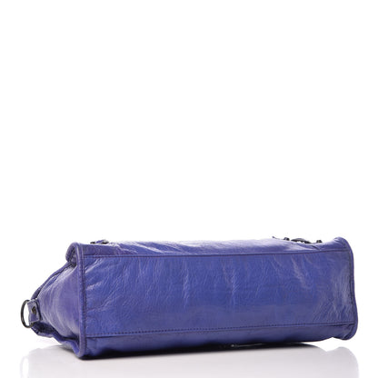Balenciaga Agneau Classic Hardware City Bleu Lavande 4 of 18