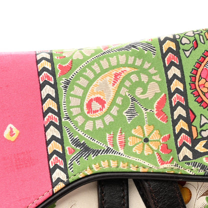 Christian Dior Silk Paisley Saddle Bag Multicolor 8 of 11