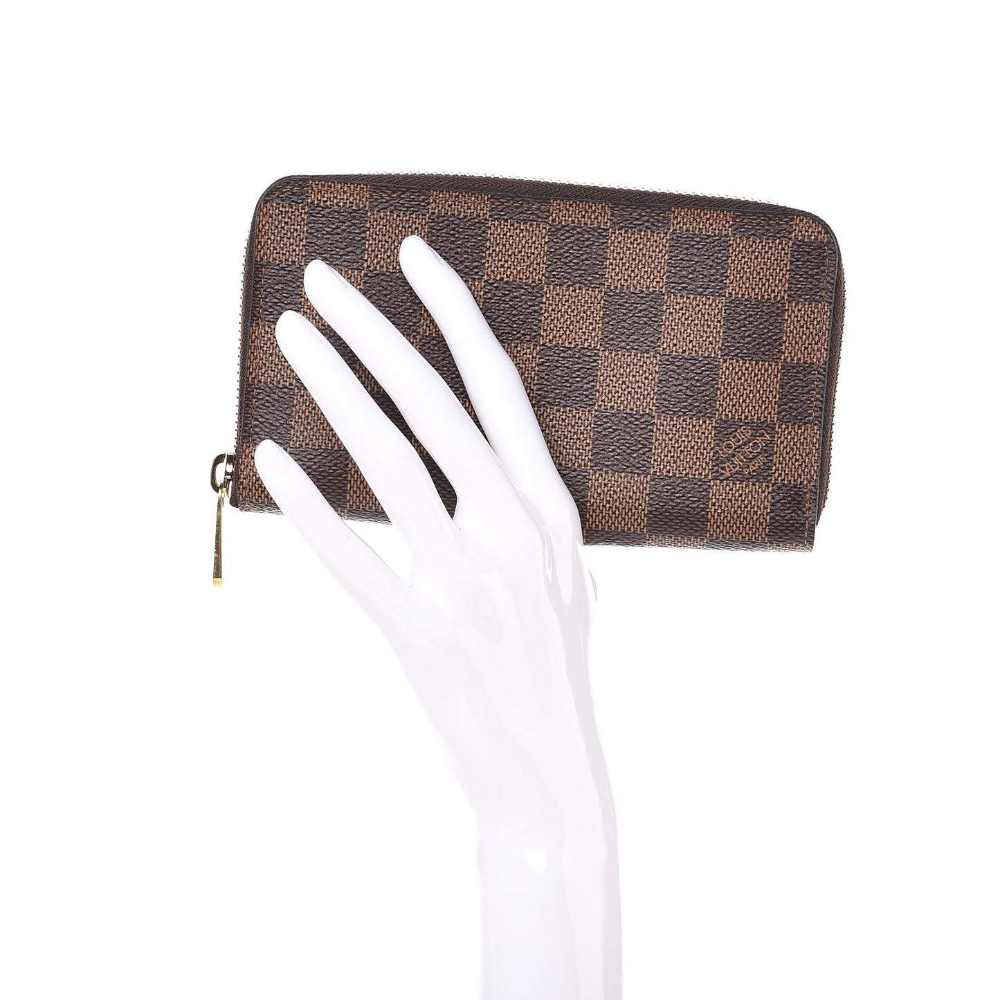 Damier Ebene Zippy Compact Wallet