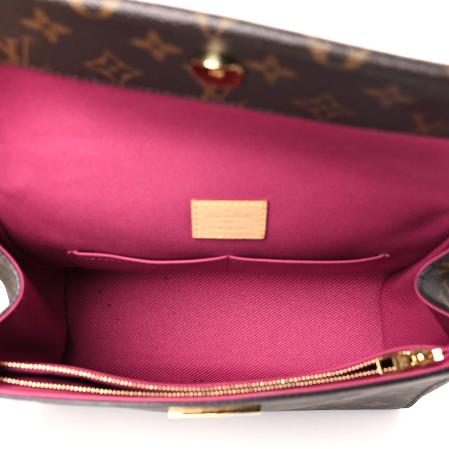 Monogram Cluny BB Bordeaux Fuchsia