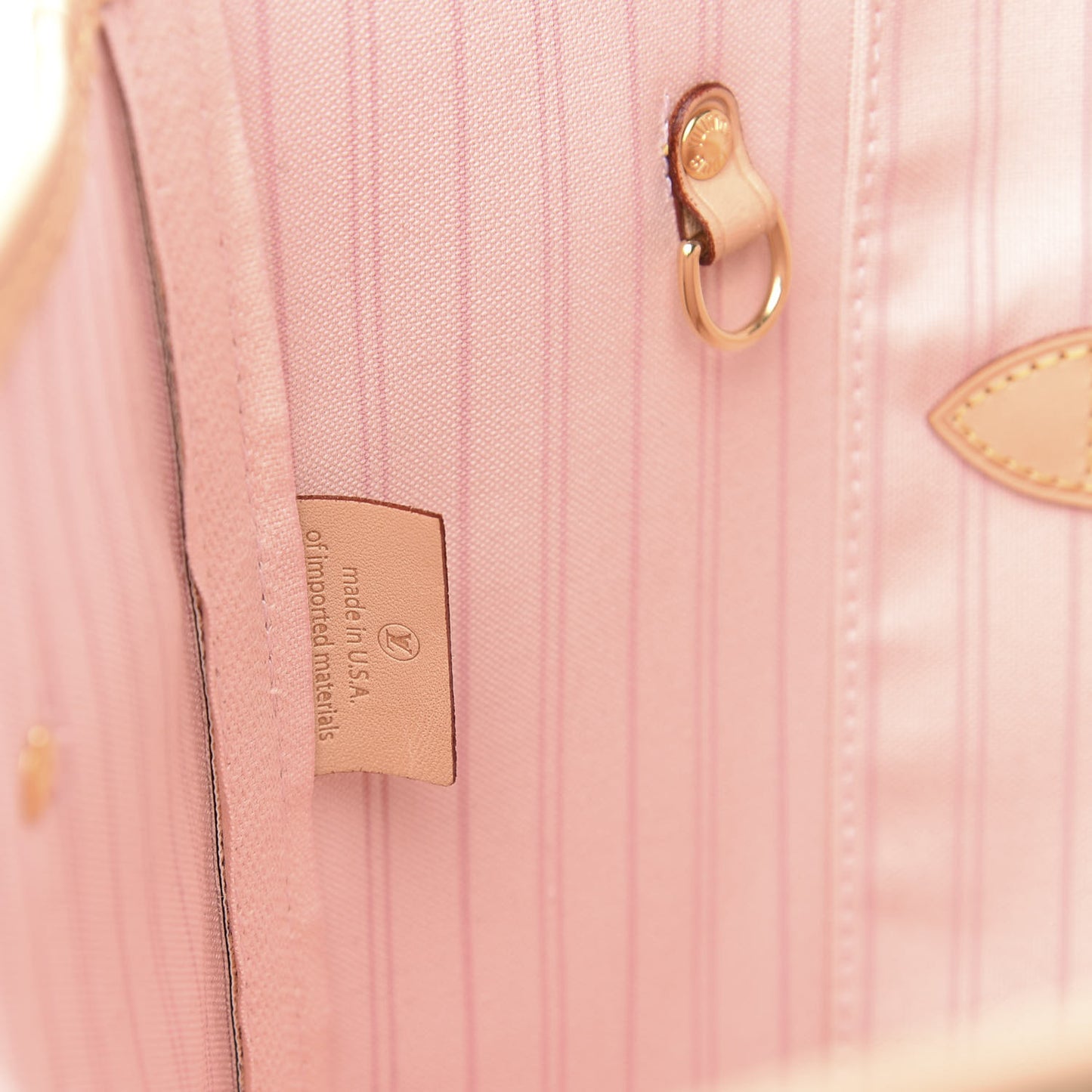 Damier Azur Neo Neverfull MM Rose Ballerine