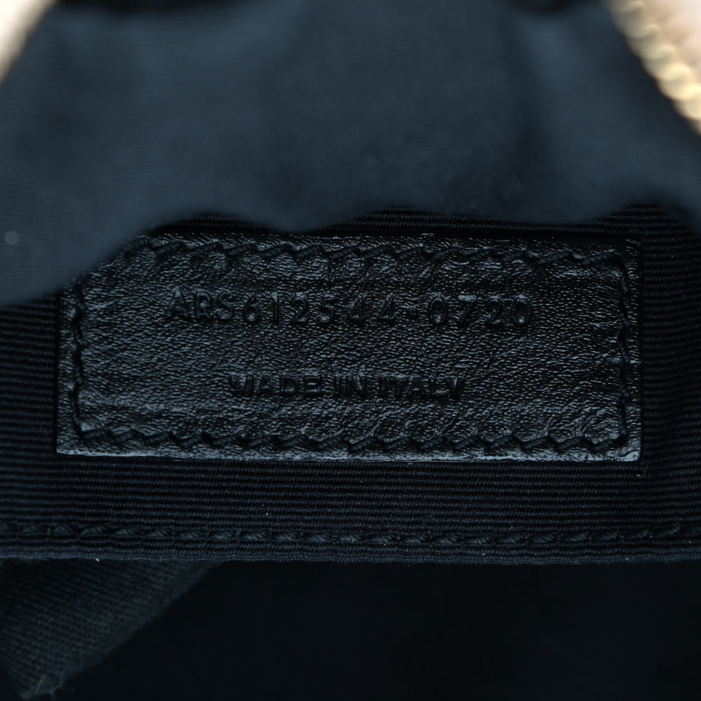 Calfskin Matelasse Monogram Lou Camera Bag Dark Latte