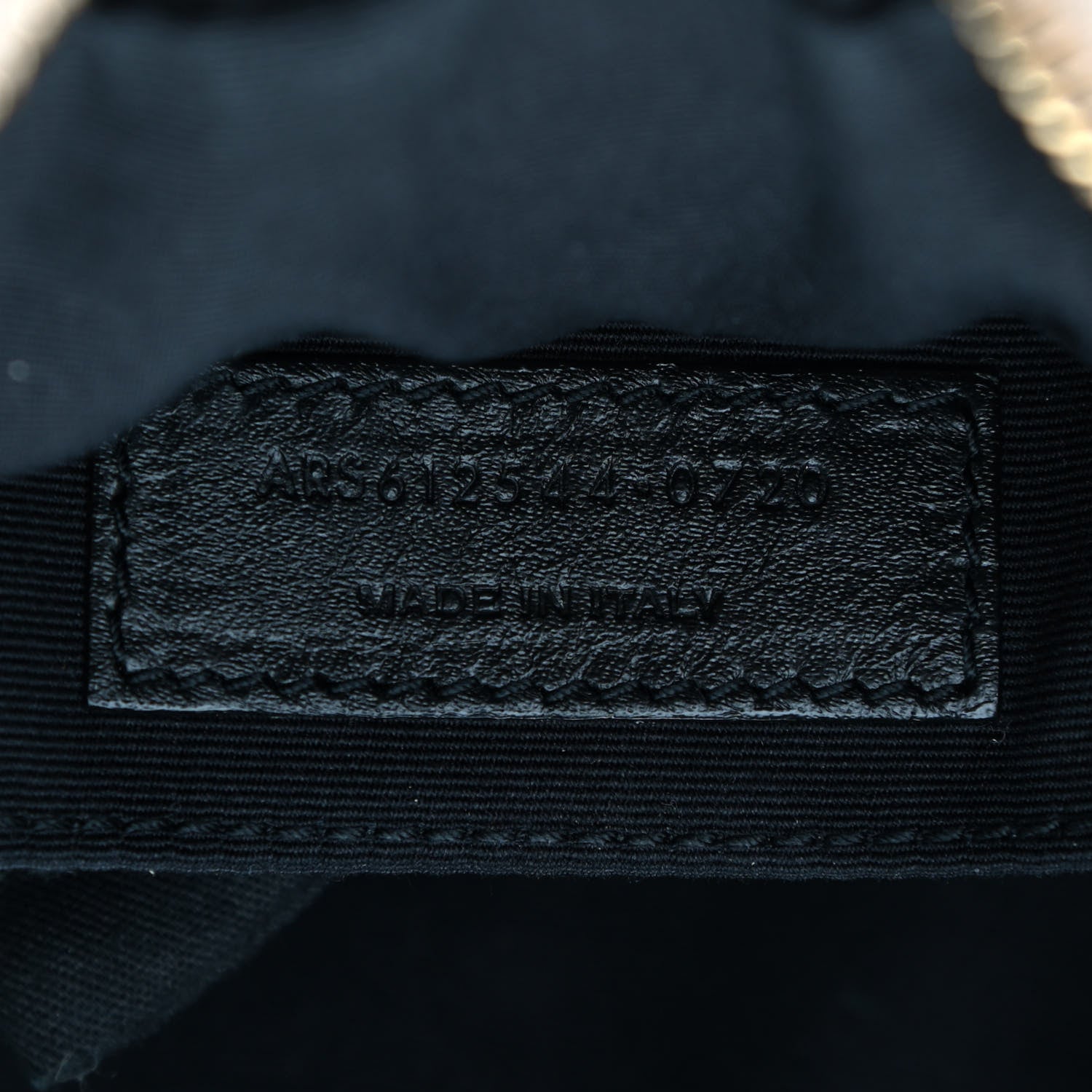 Saint Laurent Calfskin Matelasse Monogram Lou Camera Bag Dark Latte 7 of 12