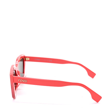 Fendi Acetate Feel Sunglasses FE40034U Coral 3 of 6