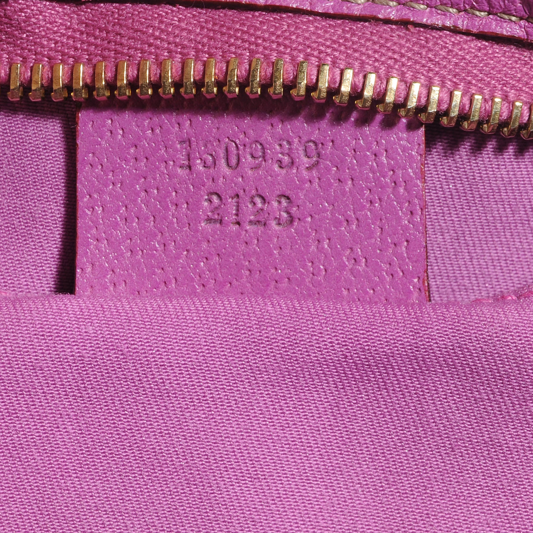 Gucci Monogram Abbey Pochette Fuchsia 7 of 7