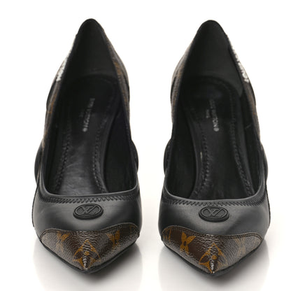 Louis Vuitton Patent Monogram Archlight Pumps 36 Black 2 of 9