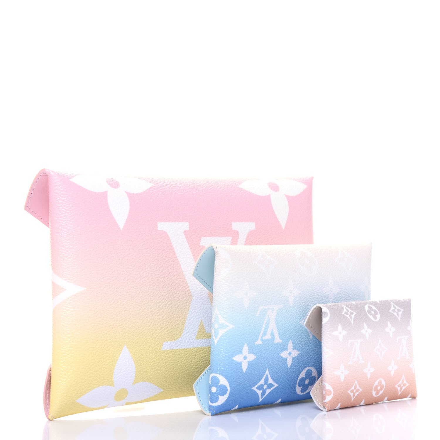 Louis Vuitton Monogram Giant By The Pool Kirigami Pochette Set 3 of 11