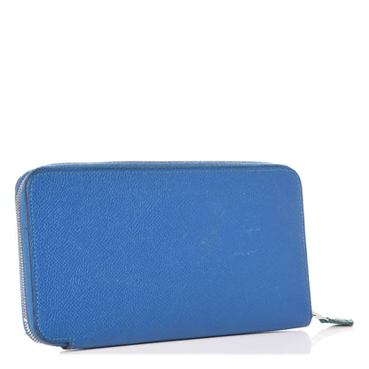 Hermes Epsom Silk'In Wallet Mykonos 3 of 9