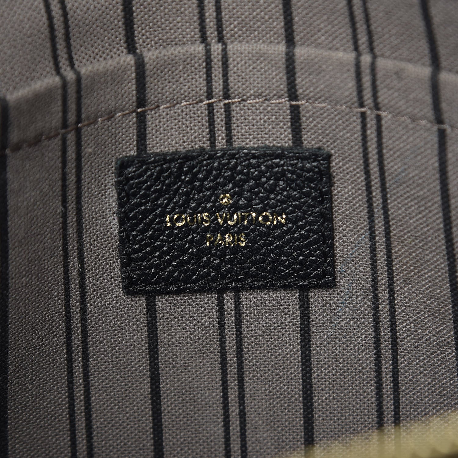 Louis Vuitton Empreinte Montaigne MM Black 6 of 17