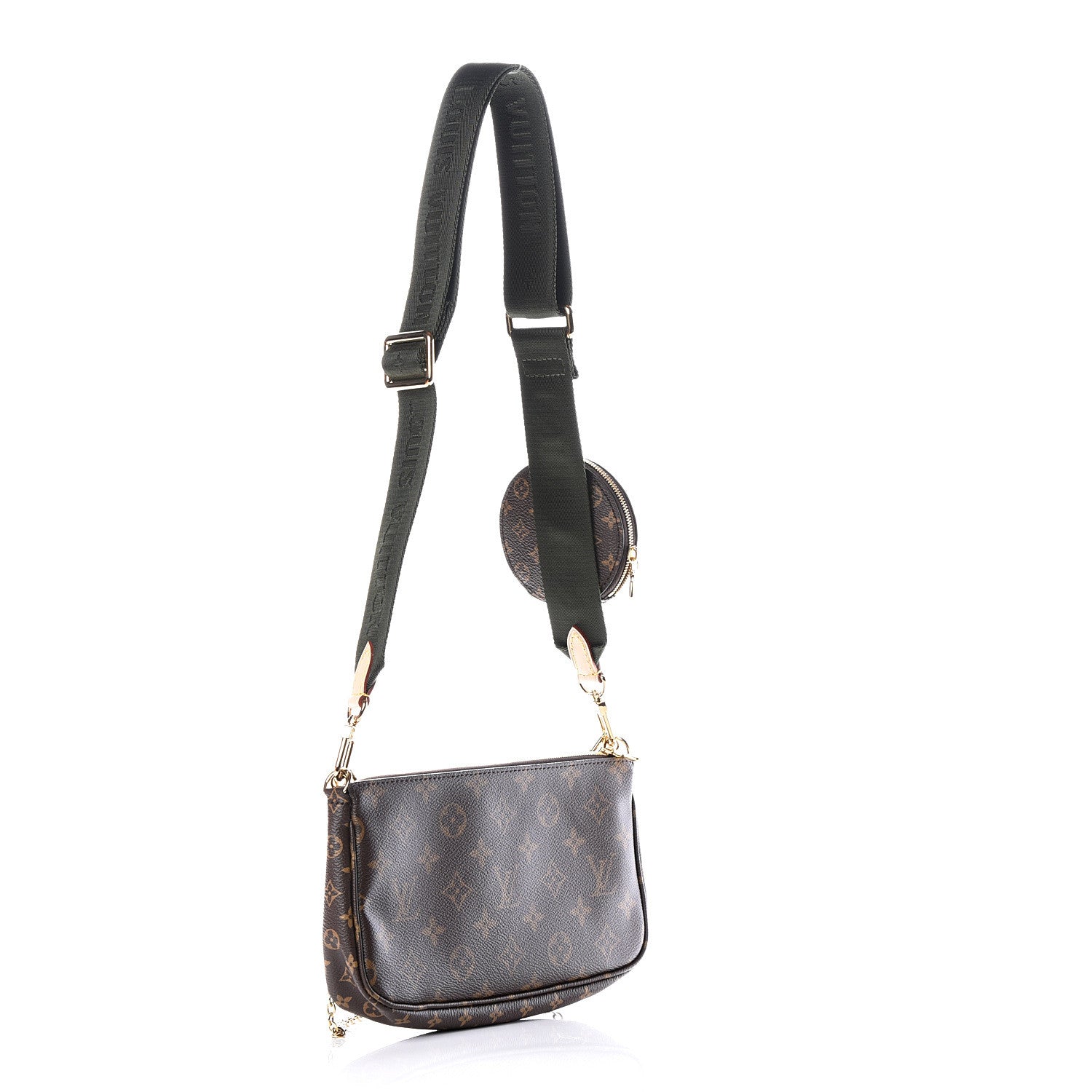 Louis Vuitton Monogram Multi Pochette Accessories Kaki 2 of 32