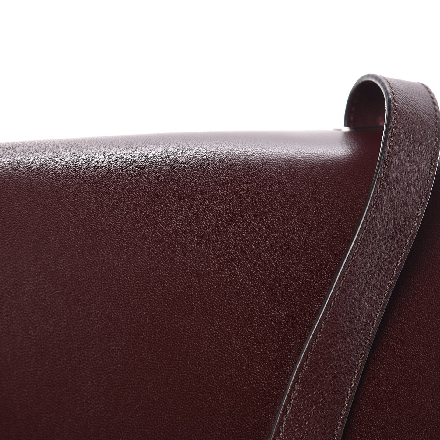 Smooth Calfskin Small Selwood Oxblood