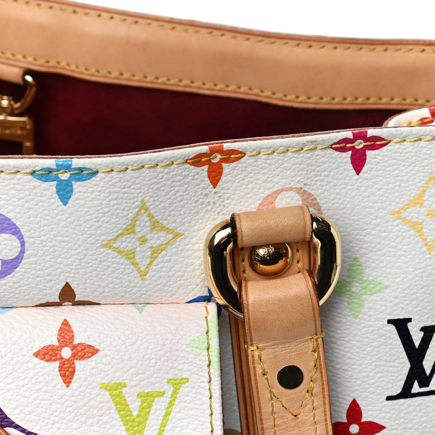 Monogram Multicolor Aurelia MM White