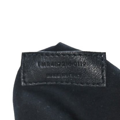 Saint Laurent Calfskin Y Quilted Monogram Medium Loulou Chain Satchel Black 8 of 11
